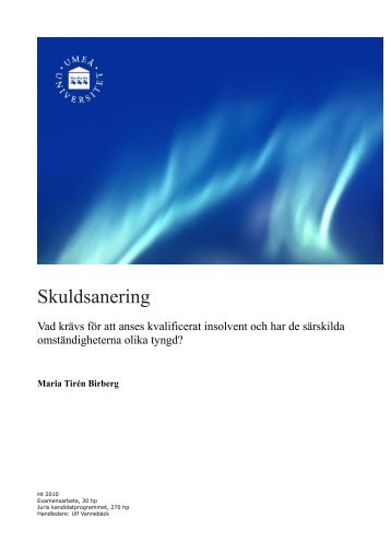 Vad är skuldsanering Vad är skuldsanering